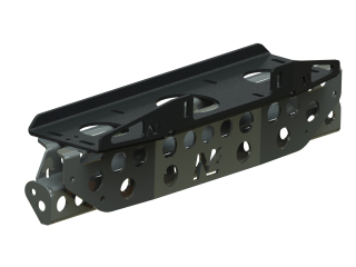 Platine de treuil N4-Offroad intégrée pare-chocs d'origine Volkswagen Amarok 2010-2022