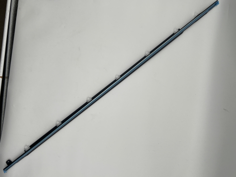 Lèche vitre extérieur chrome porte avant gauche HDJ80