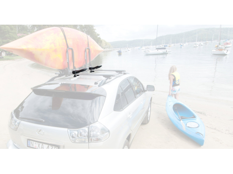 Folding J Style Kayak Carrier Extension Rhino Rack