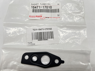 Joint entre turbo et tube alimentation huile HDJ100 avec refroidisseur EGR