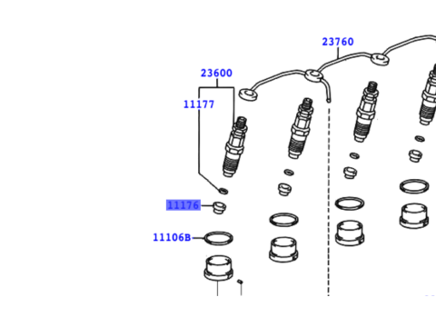 Siège injecteur KZJ9 09/1999+