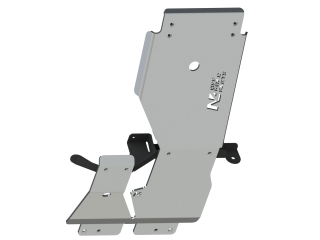 Ski de protection pont avant et boîte de vitesses en aluminium de 10mm pour Iveco Daily III 4x4 après 10/2019 N4-Offroad