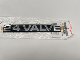 Monogramme chromé 24 VALVE de hayon HDJ80