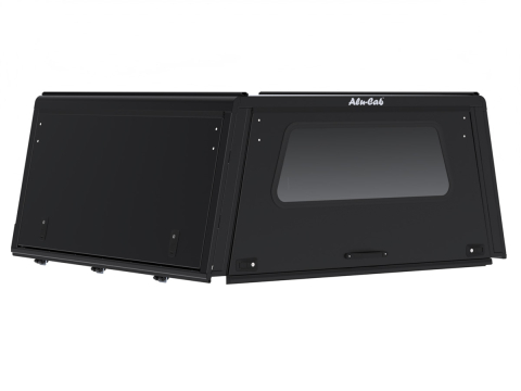Hardtop Explorer noir lisse Toyota Land Cruiser 79 double cabine 1999+ Alu-Cab