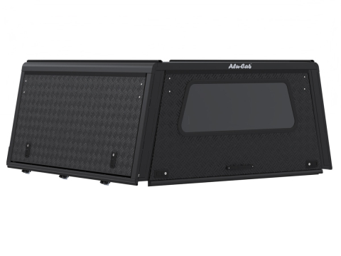 Hardtop Explorer noir strié Toyota Land Cruiser 79 double cabine 1999+ Alu-Cab