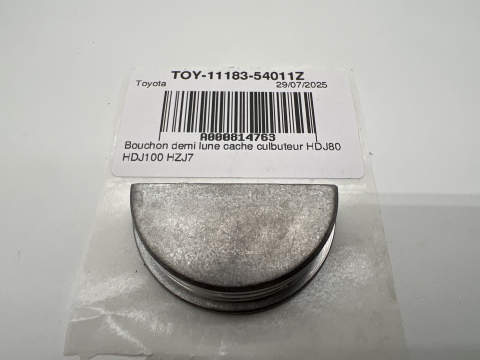 Bouchon demi lune cache culbuteur HDJ80 HDJ100 HZJ7