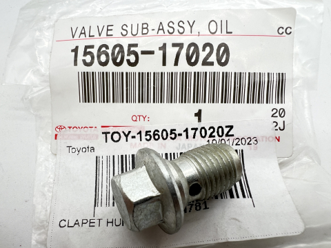 Clapet huile moteur HDJ80 HDJ100 HZJ7