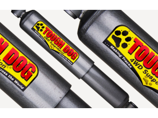 Paire amortisseurs arrière Tough Dog Ralph +50mm Land Cruiser HZJ78 HZJ79