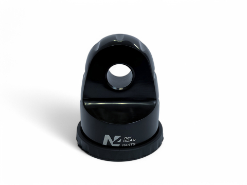 Arrêt de corde 8T en aluminium anodisé noir pour fixation manille N4-Offroad
