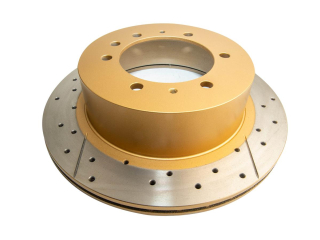 Disque frein arrière rainuré percé DBA Nissan Patrol GR Y60 Y61