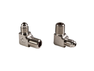90 ELBOW JIC4(M) 1/4NPT (M) 2PK