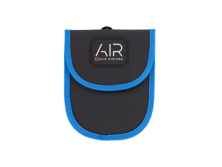 DIGITAL DEFLATOR POUCH BLACK PVC