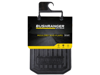 BUSHRANGER MOULDED MUDFLAP0SMALL 260 X 360MM