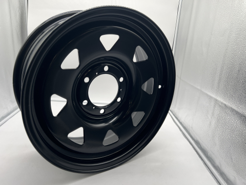 Jante acier Triangular noire 7x17 6x139.7 Toyota Land Cruiser et Hilux N4-Offroad