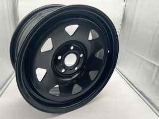 Jante acier Triangular noire 7x17 5x120 ET25 CB65.1 pour Volkswagen Amarok et Transporter T5 T6 N4-Offroad