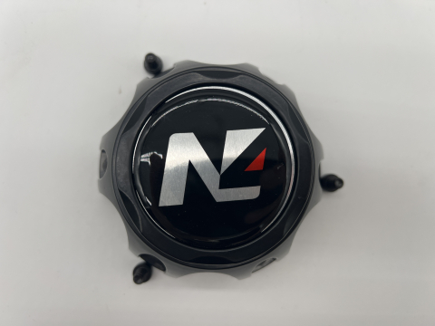 Cache moyeu fermé plastique noir pour jante acier entraxe 6x114.3 N4-Offroad