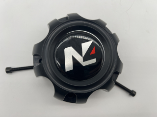 Cache moyeu fermé plastique noir pour jante acier entraxe 5x120 N4-Offroad