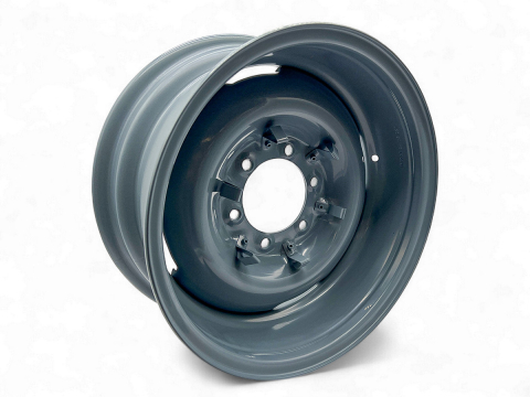 Jante acier N4-Offroad Vintage à crochets grise 7x16 6x139.7 Toyota Land Cruiser Jante acier N4-Offroad Vintage à crochets grise 7x16 6x139.7 Toyota Land Cruiser