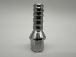 Goujon de roue chromé 14x150 - Hex 17mm - Cône 60° - L33mm N4-Offroad