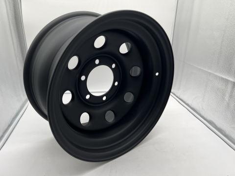 Jante acier Soft8 noire mat 8X16 6x139.7 Land Cruiser Patrol Pajero N4-Offroad