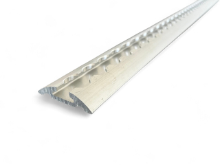 Rail arrimage Aero semi circulaire aluminium anodise 1000mm