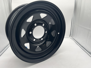 Jante acier Triangular noire 7x16 6x139.7 ET20 CB106.1 Toyota Hilux 2005+ N4-Offroad