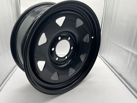 Jante acier Triangular noire 7.5X18 6x139.7 Toyota Land Cruiser et Hilux N4-Offroad