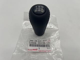 Pommeau levier vitesses cuir noir 5 rapports KDJ9 KDJ12 Hilux