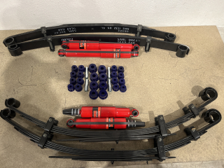 Kit suspension medium +5cm pour Suzuki Santana 410 413 Samurai - Essence châssis Long 85->98