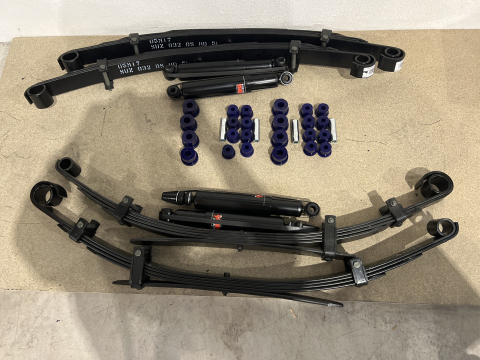 Kit suspension medium +5cm pour Suzuki Santana Samurai - Essence châssis court 1999->2003