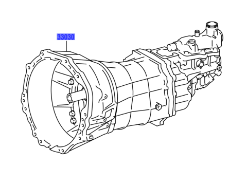 Boite de vitesses Hilux Revo 2.4 D4-D