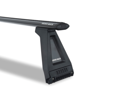 Kit 2 barres de toit noire Vortex 1370mm avec pieds RL210