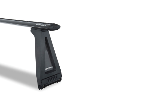 Kit 3 barres de toit 1500mm noire Vortex avec pieds RL280 Mitsubishi L300 Express 1980-2013