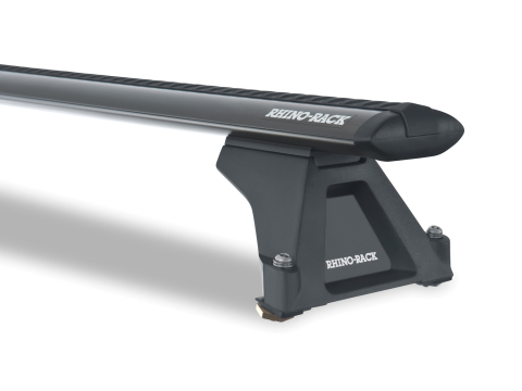 Kit 4 barres de toit noire 1800mm Vortex avec pieds RLTF