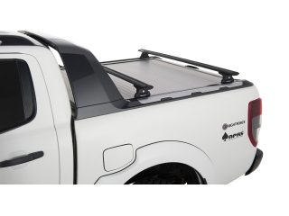Kit 2 barres de toit noire Vortex 1500mm avec pieds RLT600 Ford Ranger Wildtrak T6/T7/T8 2012-2022