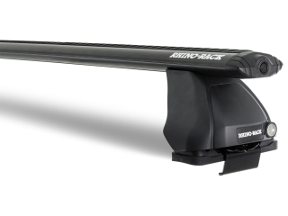Kit 2 barres de toit noire Vortex 1500mm 2500 Chevrolet Silverado HD 2015-2019