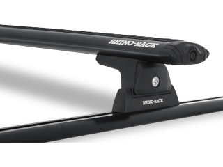 Kit 2 barres de toit noire Vortex 1180mm RLT600 Trackmount