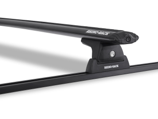 Kit 2 barres de toit noire Vortex 1500mm RLT600 Trackmount