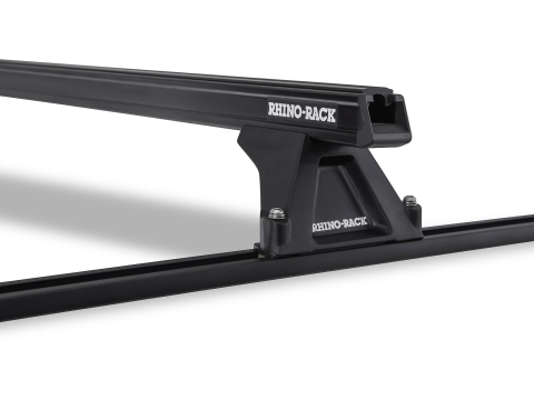 Kit 2 barres de toit noire 1250mm Heavy Duty RLTP Trackmount Opel Combo SB 1996-2002
