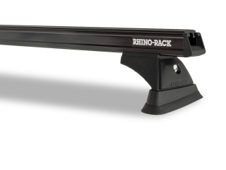 Kit 3 barres de toit noire 1250mm Heavy Duty RCH Toyota Land Cruiser série 120 2003-2009