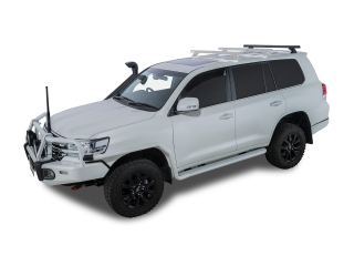 Kit 1 barre de toit arrière noire Heavy Duty avec pieds RCH Toyota Land Cruiser série 200 2007-2021
