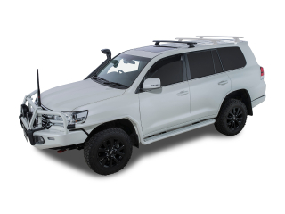 Kit 1 barre de toit noire avant 1370mm Vortex RCH Toyota Land Cruiser série 200 2007-2021