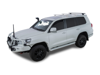 Kit 1 barre de toit noire avant 1370mm Vortex RCH Toyota Land Cruiser série 200 2007-2021