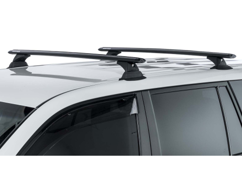 Kit 2 barres de toit noire Vortex 1370mmRCH Infiniti QX80 / Nissan Patrol Y62 2014-