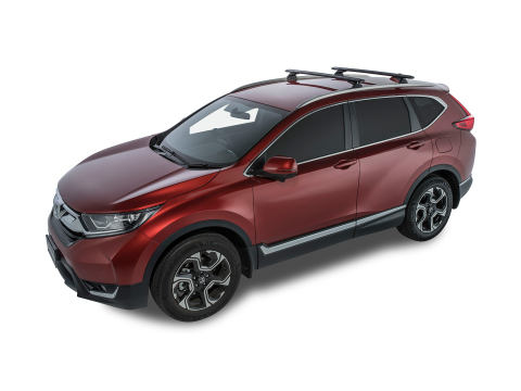 Kit 2 barres de toit noire Vortex 1260mm RCL Honda CR-V Gen V 2017-2023