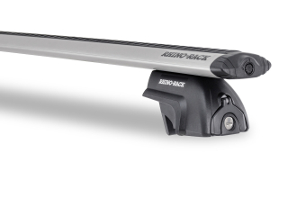 Kit 2 barres de toit noire Vortex avec pieds SX Volkswagen Touareg Gen III CR 2019-