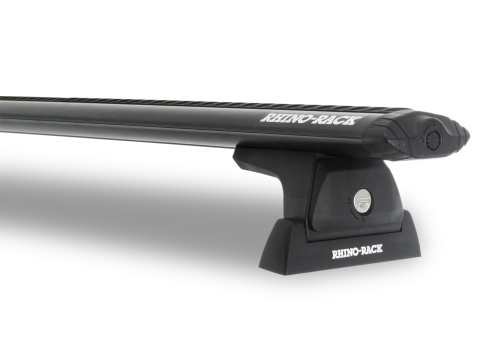 Kit 4 barres de toit noire Vortex avec pieds RLT600 Mitsubishi Express SWB-LWB X82 2020-