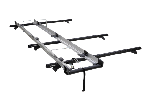 Porte-échelle multi-coulissant 3 0 m avec rouleau de 470 mm Volkswagen Transporter T6 2015-