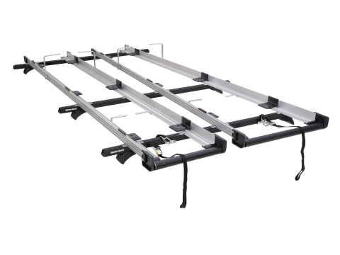 Système de porte-échelle double multi-coulissant 3 0 m Volkswagen Transporter T5 2004-2015