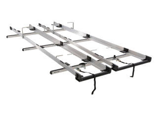 Système de porte-échelle double multi-coulissant 3 0 m Toyota Hiace Gen V 2005-2019